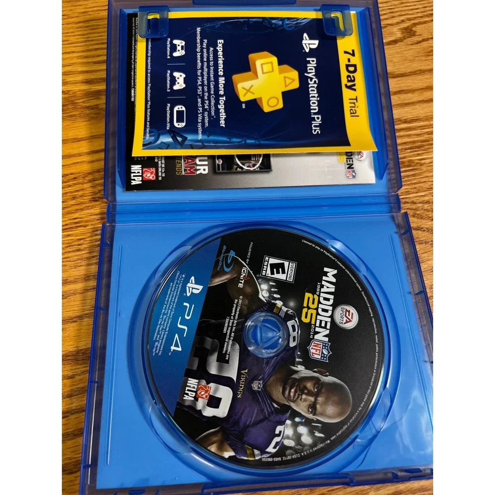Madden NFL 25 Sony PlayStation 4 PS4 EA Sports Football Game Complete CIB